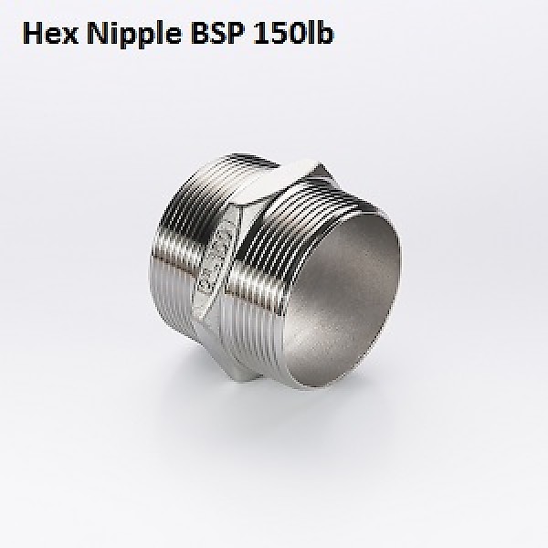 BSP Hex Nipple