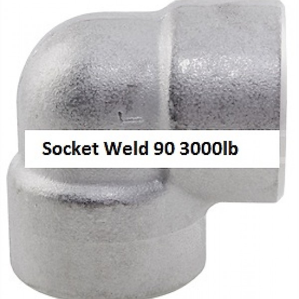 Socket Weld 90 3000lb