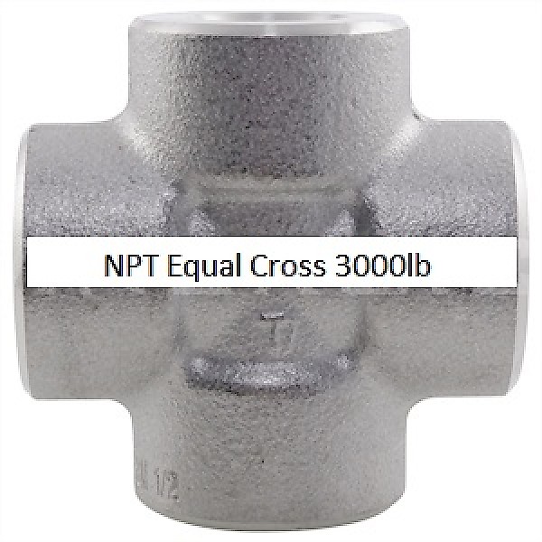 NPT Equal Cross 3000lb